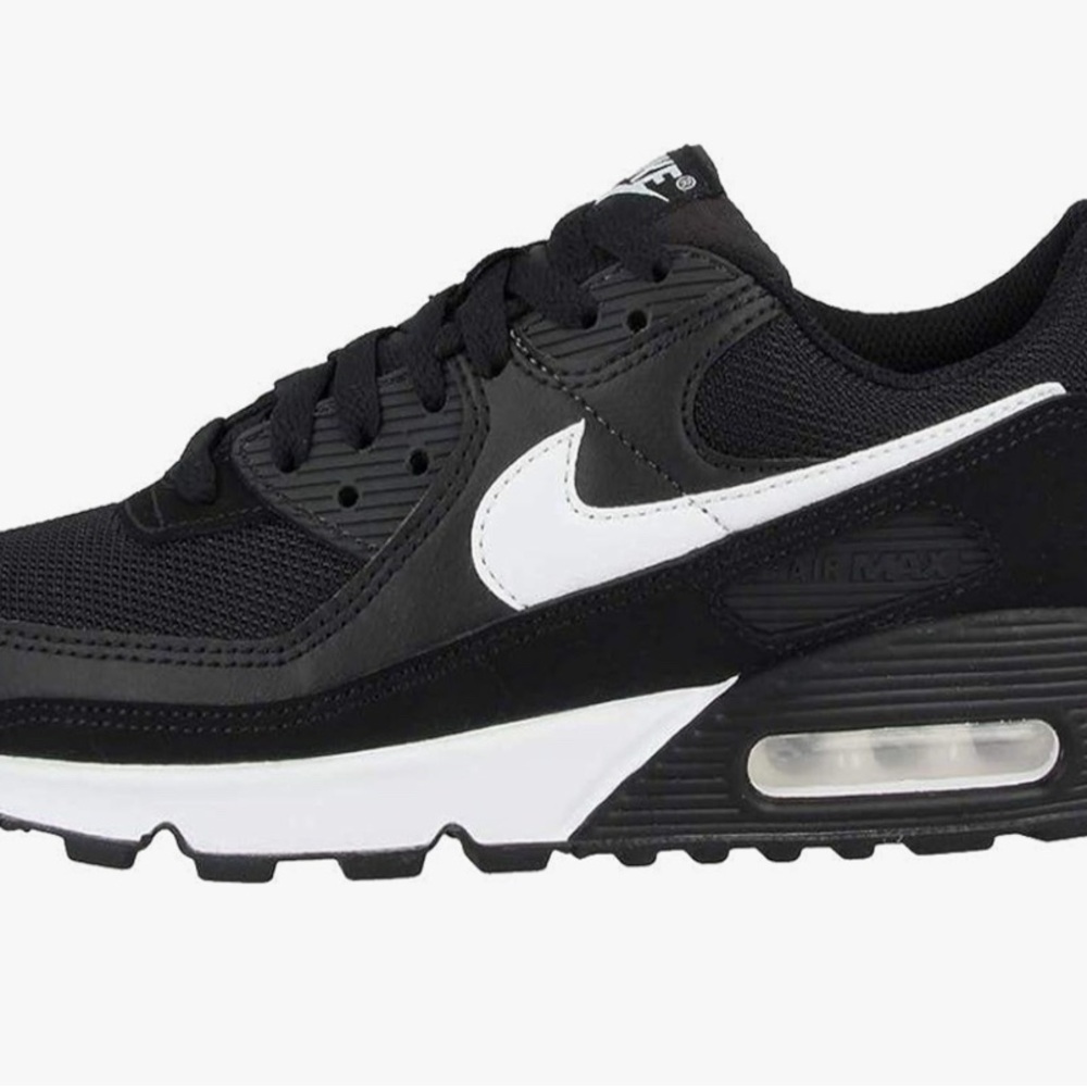 Nike Black and White Air Max Sneakers